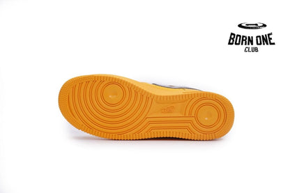 Nike Air Force 1 Low OFF-WHITE University Gold Metallic Silver DD1876-700