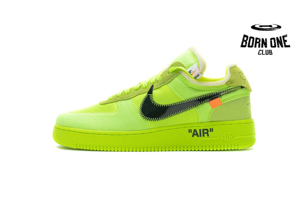 Nike Air Force 1 Low Off-White Volt AO4606-700