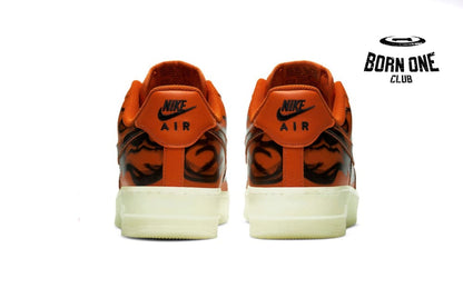 Nike Air Force 1 Low Orange Skeleton Halloween (2020) CU8067-800