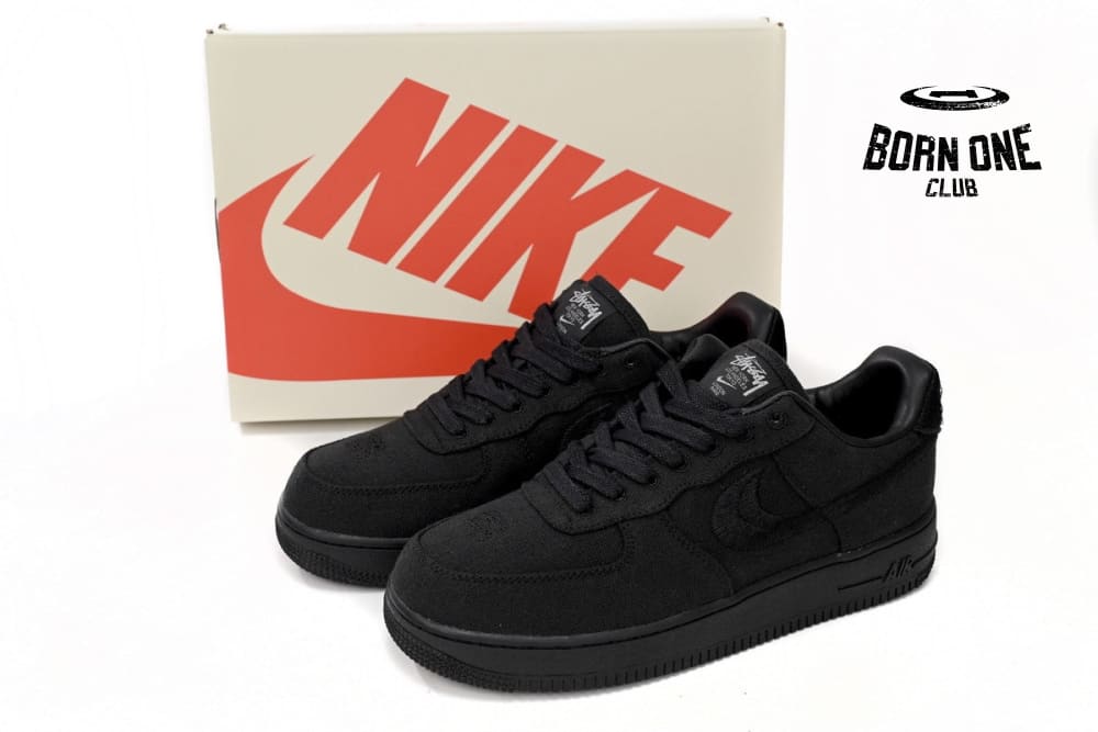 Nike Air Force 1 Low Stussy Black CZ9084-001