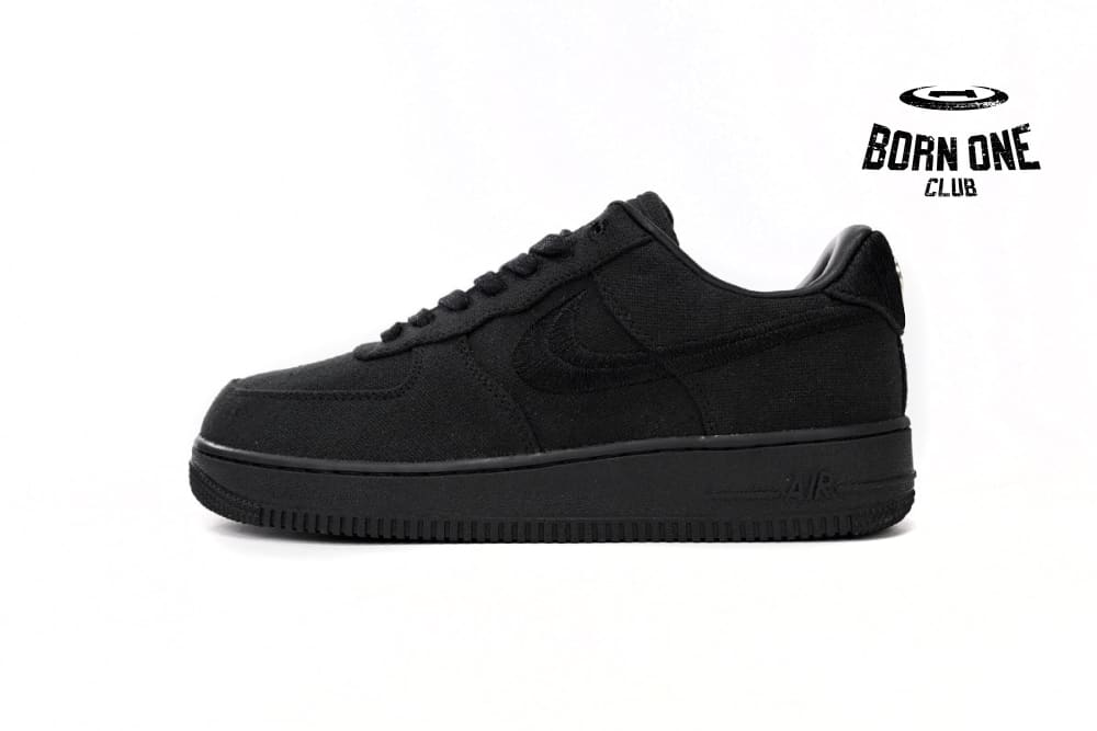 Nike Air Force 1 Low Stussy Black CZ9084-001