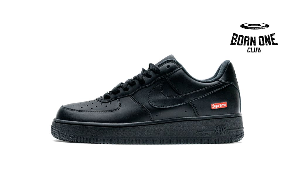 Nike Air Force 1 Low Supreme Black CU9225-001