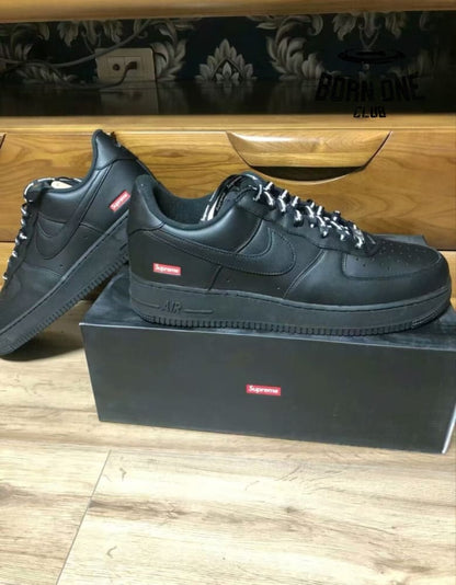 Nike Air Force 1 Low Supreme Black CU9225-001