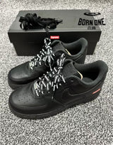 Nike Air Force 1 Low Supreme Black CU9225-001
