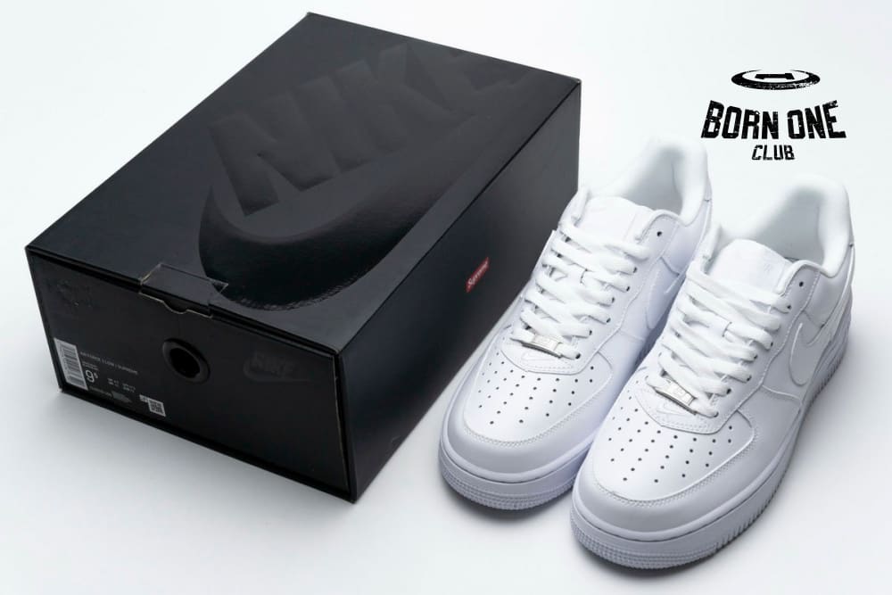 Nike Air Force 1 Low Supreme White CU9225-100
