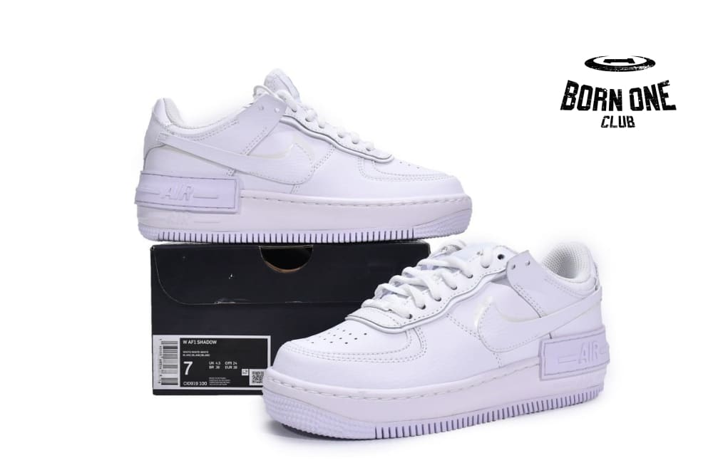 Nike Air Force 1 Shadow Triple White CI0919-100