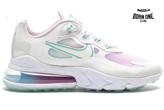 Nike Air Max 270 React Summit White Bleached Aqua Nike Air Max 270 React Summit White Bleached Aqua