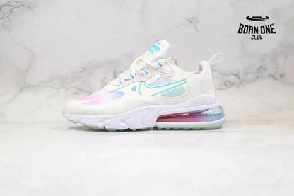 Nike Air Max 270 React Summit White Bleached Aqua Nike Air Max 270 React Summit White Bleached Aqua