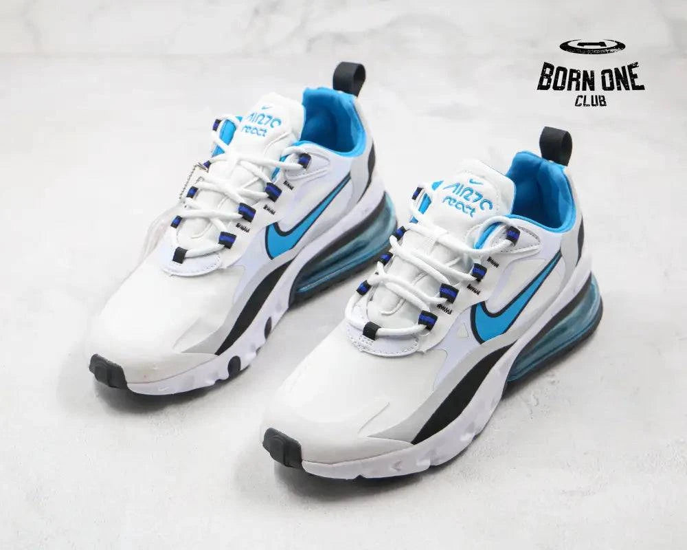 Nike Air Max 270 React White Sky Blue Nike Air Max 270 React White Sky Blue