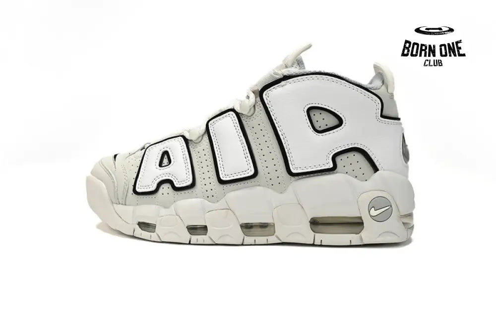 Nike Air More Uptempo ’96 White and Black Edges