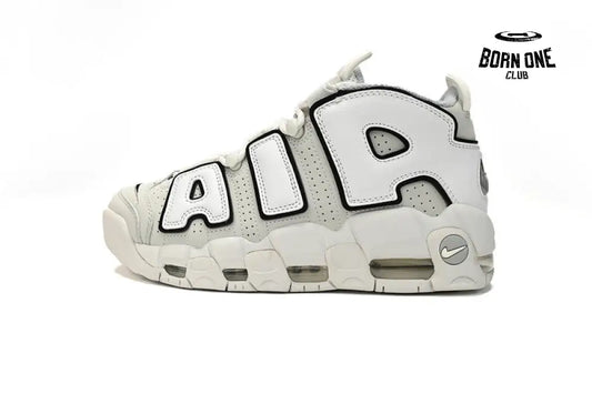 Nike Air More Uptempo ’96 White and Black Edges