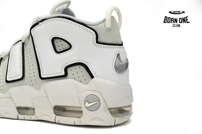 Nike Air More Uptempo ’96 White and Black Edges