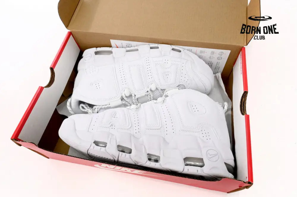 Nike Air More Uptempo All White