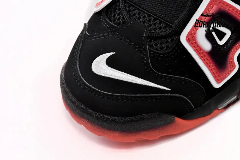 Nike Air More Uptempo Black And Red