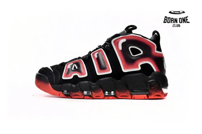 Nike Air More Uptempo Black And Red