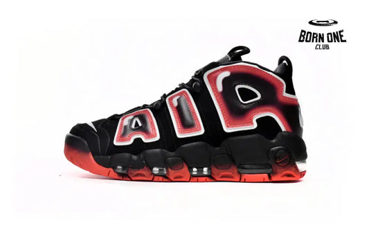 Nike Air More Uptempo Black And Red
