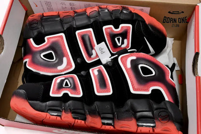 Nike Air More Uptempo Black And Red