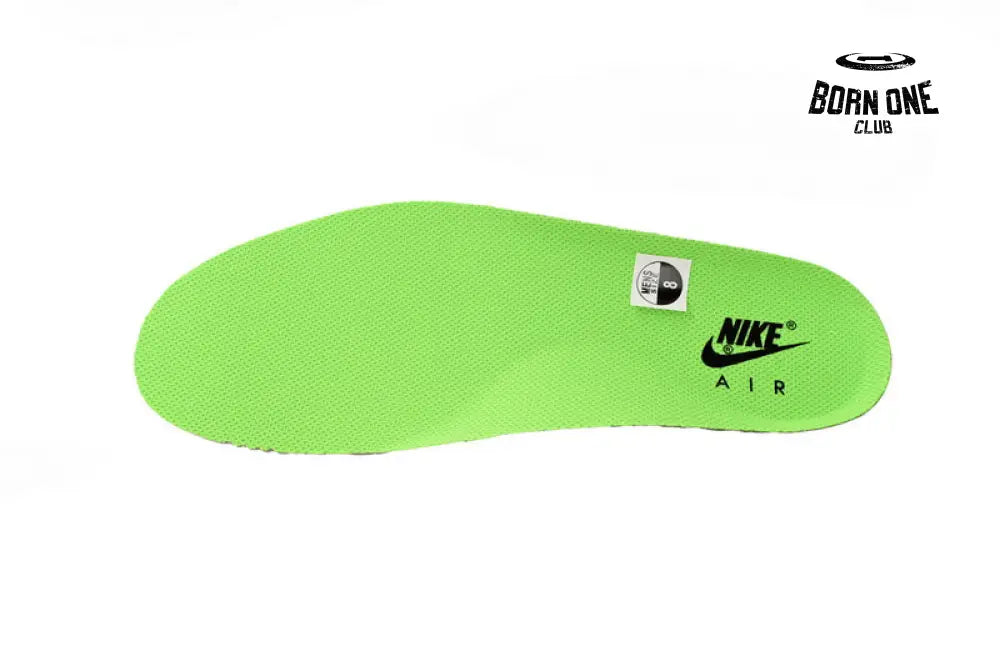 Nike Air More Uptempo Black And White Green Tick