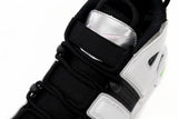 Nike Air More Uptempo Black And White Green Tick