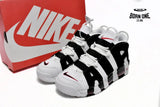 Nike Air More Uptempo Black and White Panda