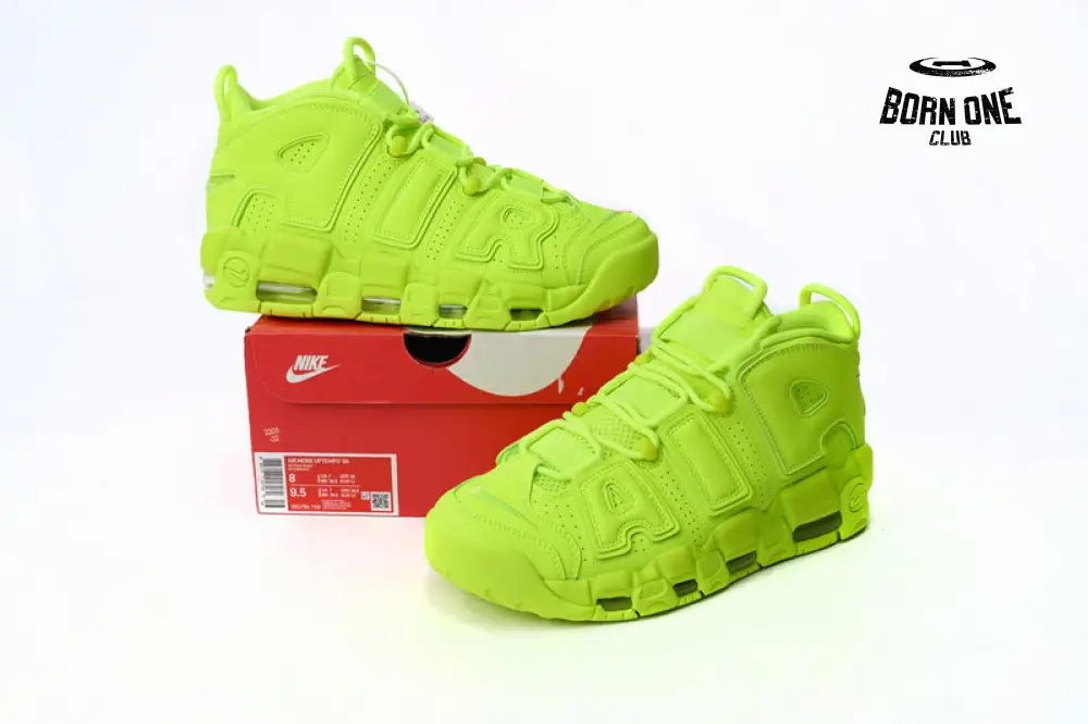 Nike Air More Uptempo Fluorescent Green