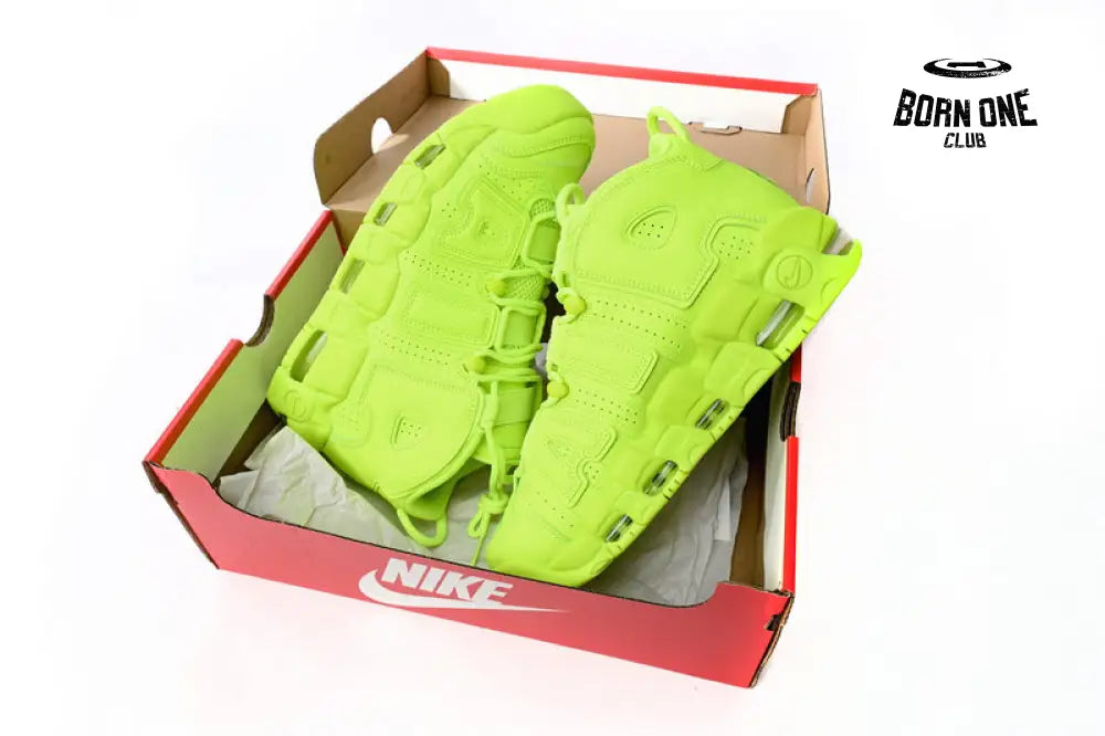 Nike Air More Uptempo Fluorescent Green