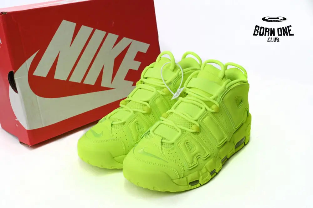 Nike Air More Uptempo Fluorescent Green