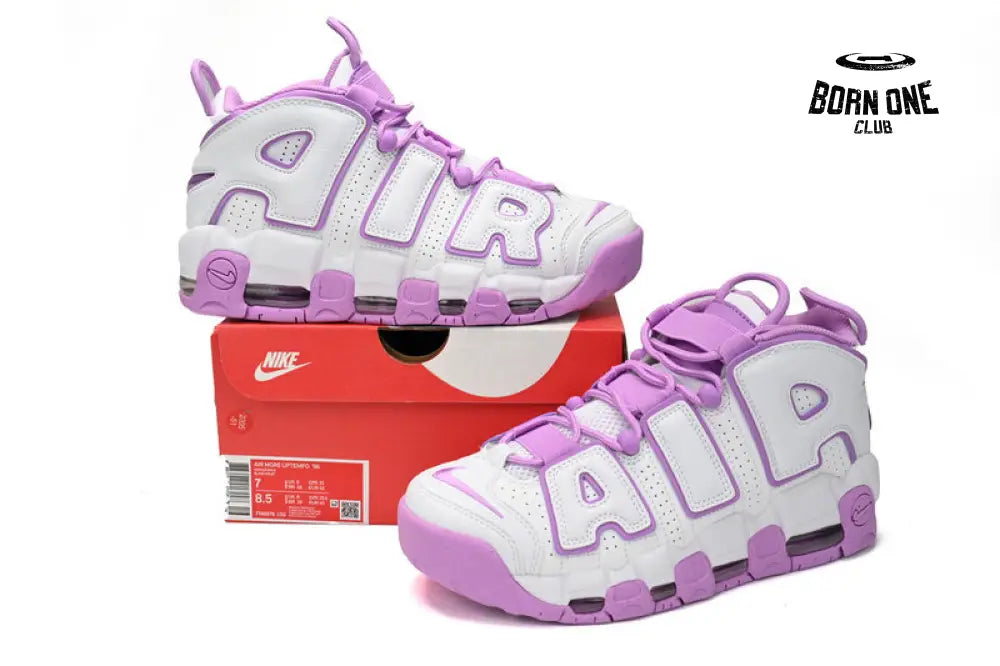 Nike Air More Uptempo GS ’White/Purple’