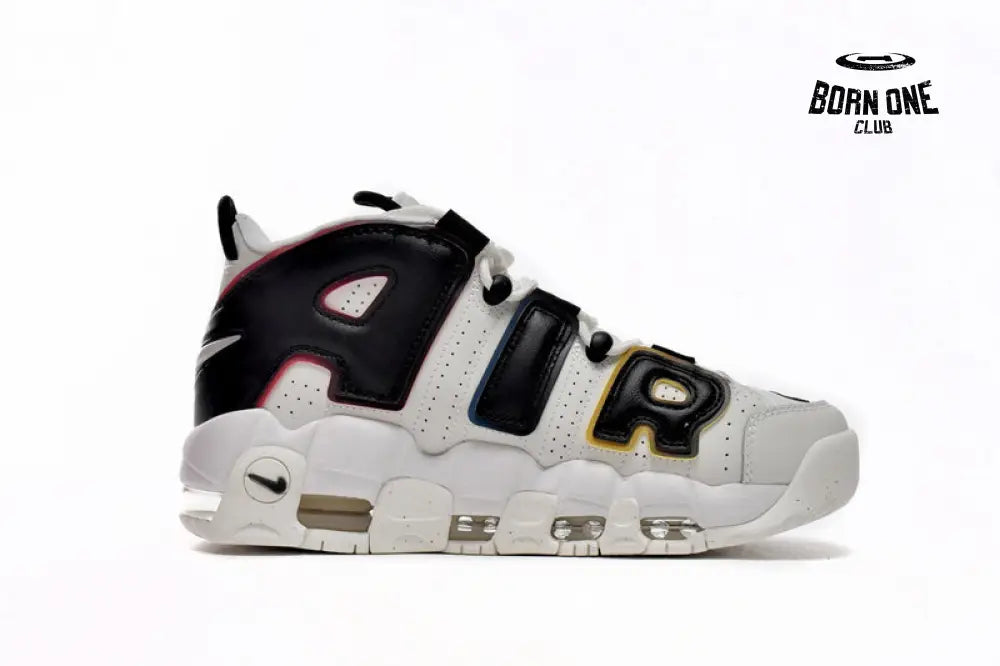 Nike Air More Uptempo White And Black