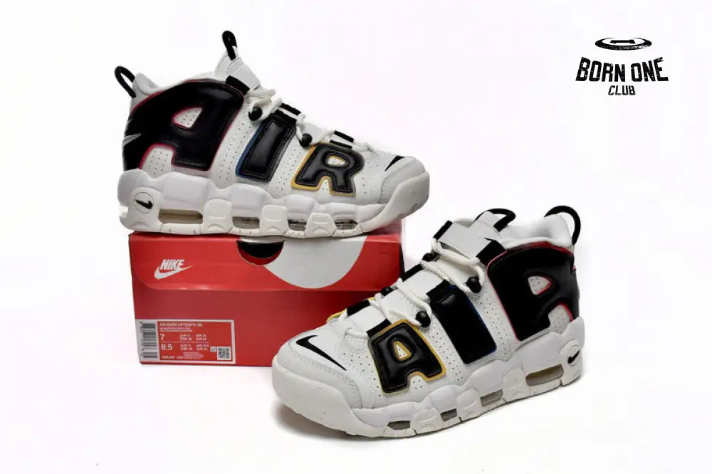 Nike Air More Uptempo White And Black