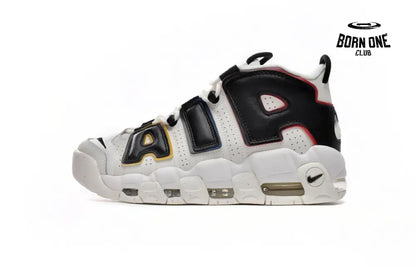 Nike Air More Uptempo White And Black