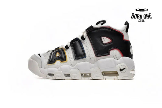 Nike Air More Uptempo White And Black