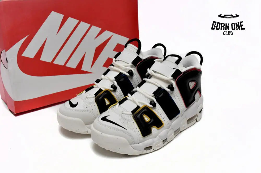 Nike Air More Uptempo White And Black