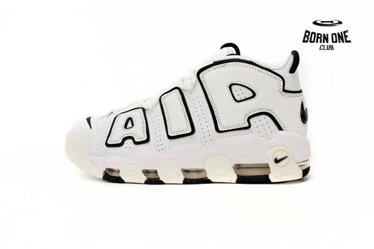 Nike Air More Uptempo White And Black Edges