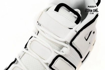 Nike Air More Uptempo White And Black Edges