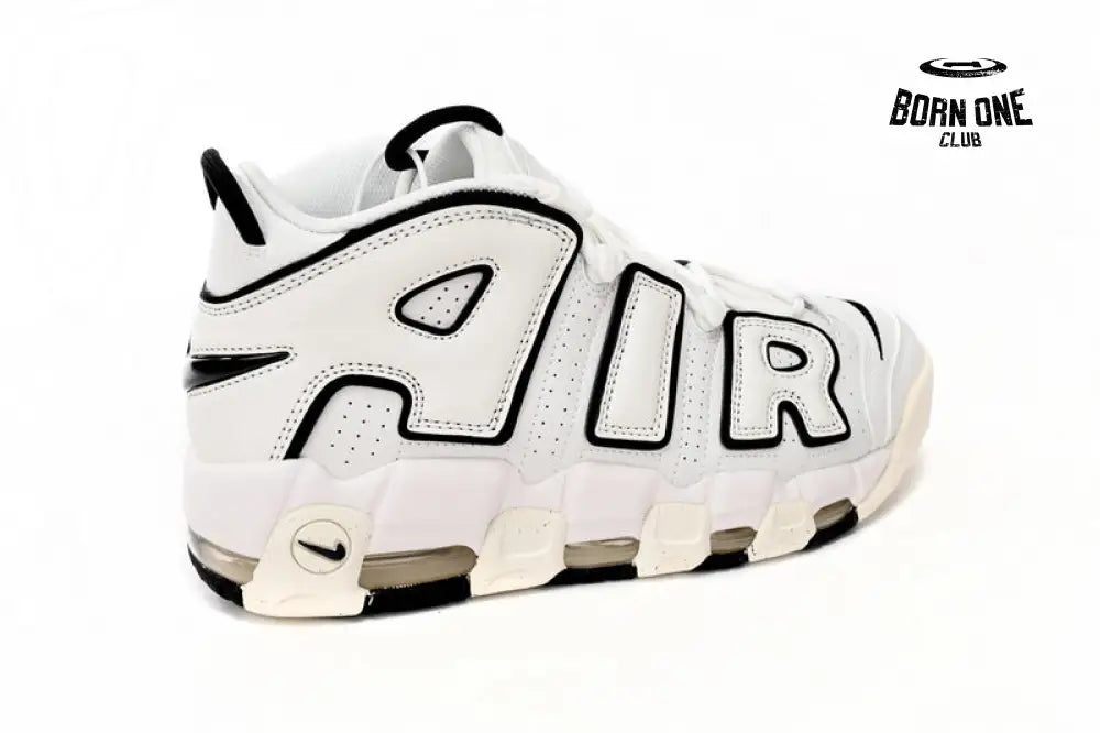 Nike Air More Uptempo White And Black Edges