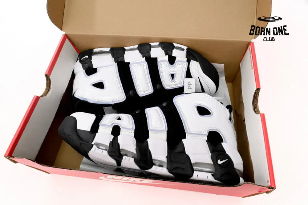 Nike Air More Uptempo White Black