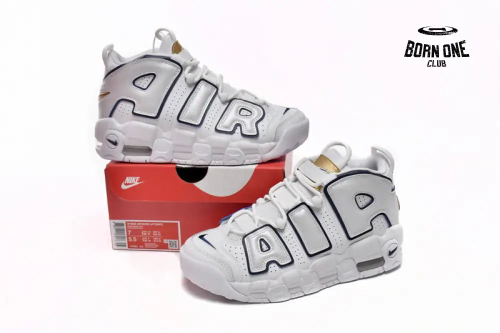 Nike Air More Uptempo White GoldenTongue