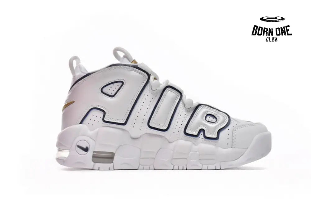 Nike Air More Uptempo White GoldenTongue