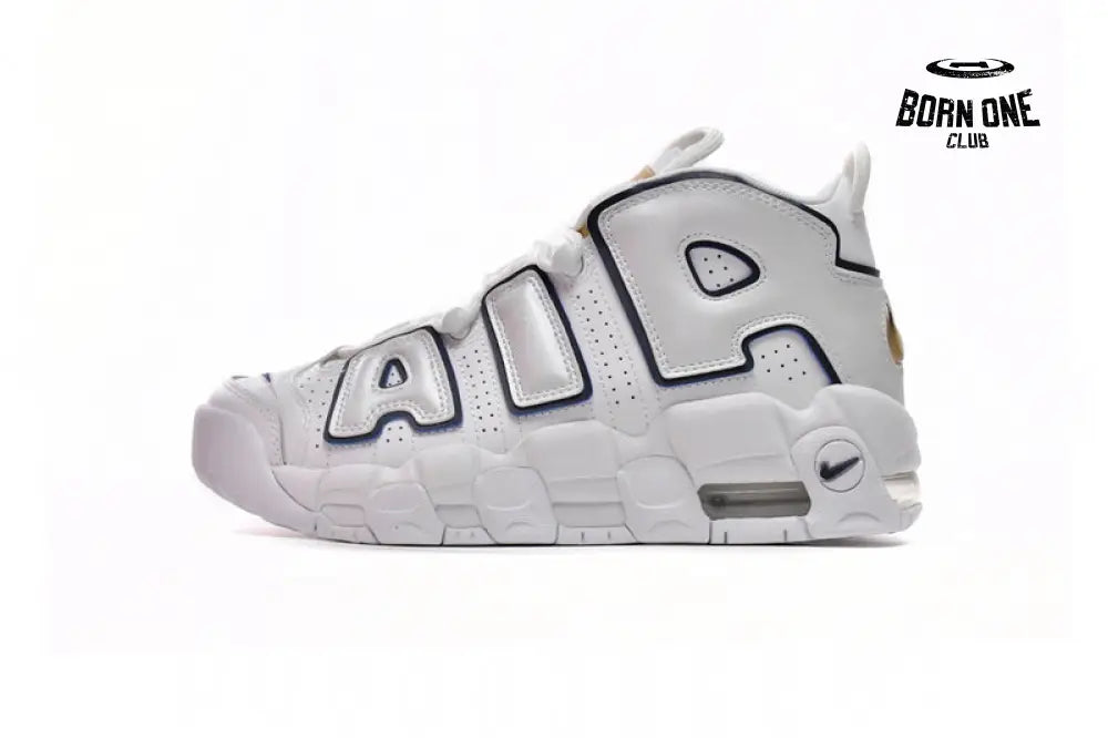 Nike Air More Uptempo White GoldenTongue