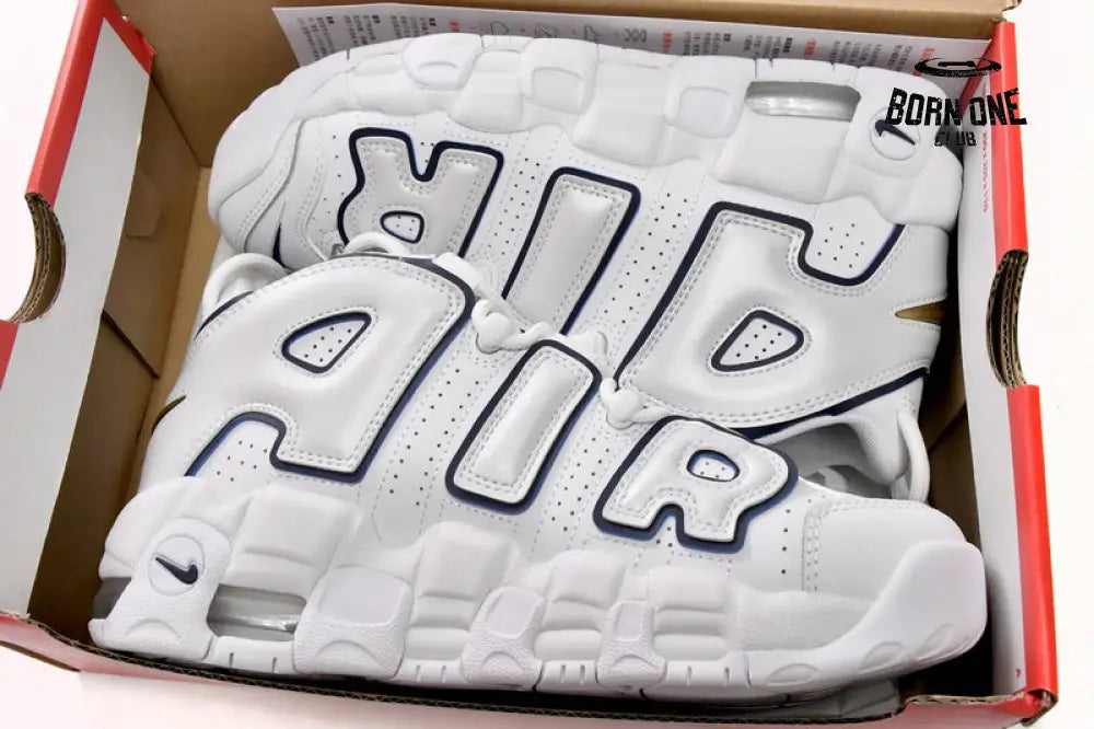 Nike Air More Uptempo White GoldenTongue