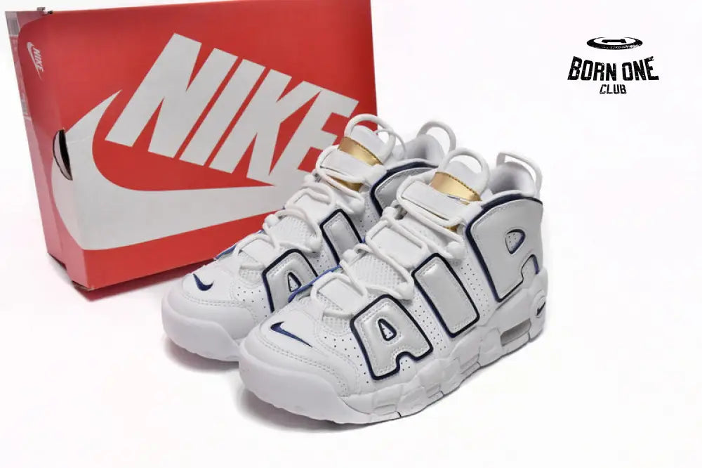 Nike Air More Uptempo White GoldenTongue