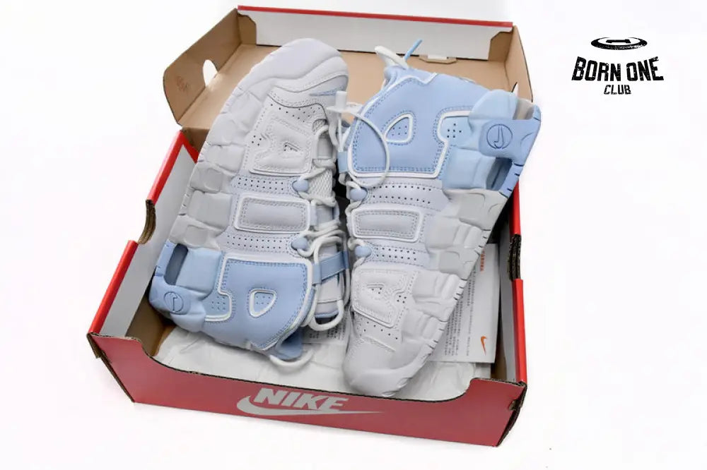 Nike Air More Uptempo White Stitching