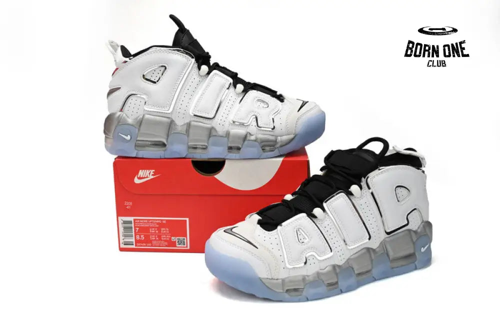 Nike Air More Uptempo Wmns ’White Chrome’