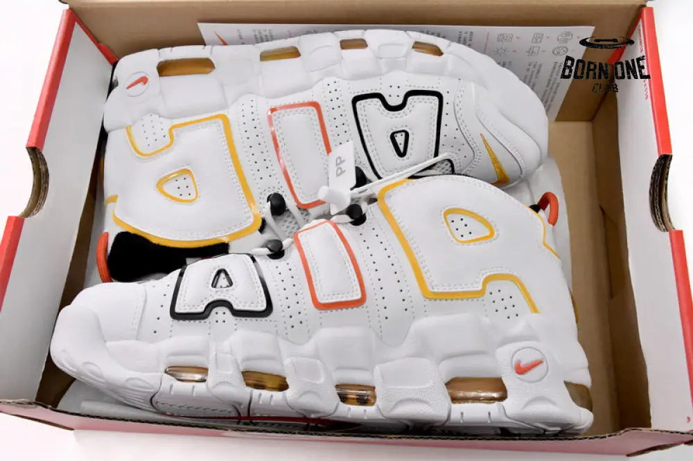Nike Air More Uptempo Yellow And Blue