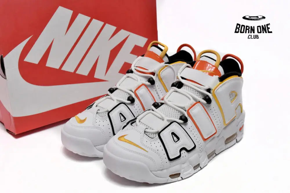 Nike Air More Uptempo Yellow And Blue