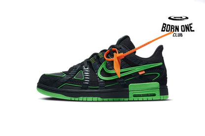 Nike Air Rubber Dunk Low Off-White Green Strike CU6015-001