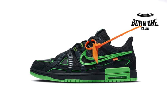Nike Air Rubber Dunk Low Off-White Green Strike CU6015-001