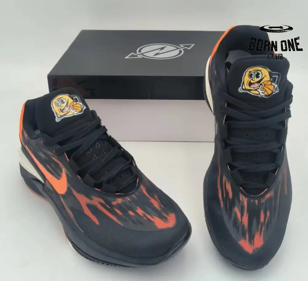 NIKE AIR ZOOM G.T. CUT 2 x BLACK PHANTOM ORANGE