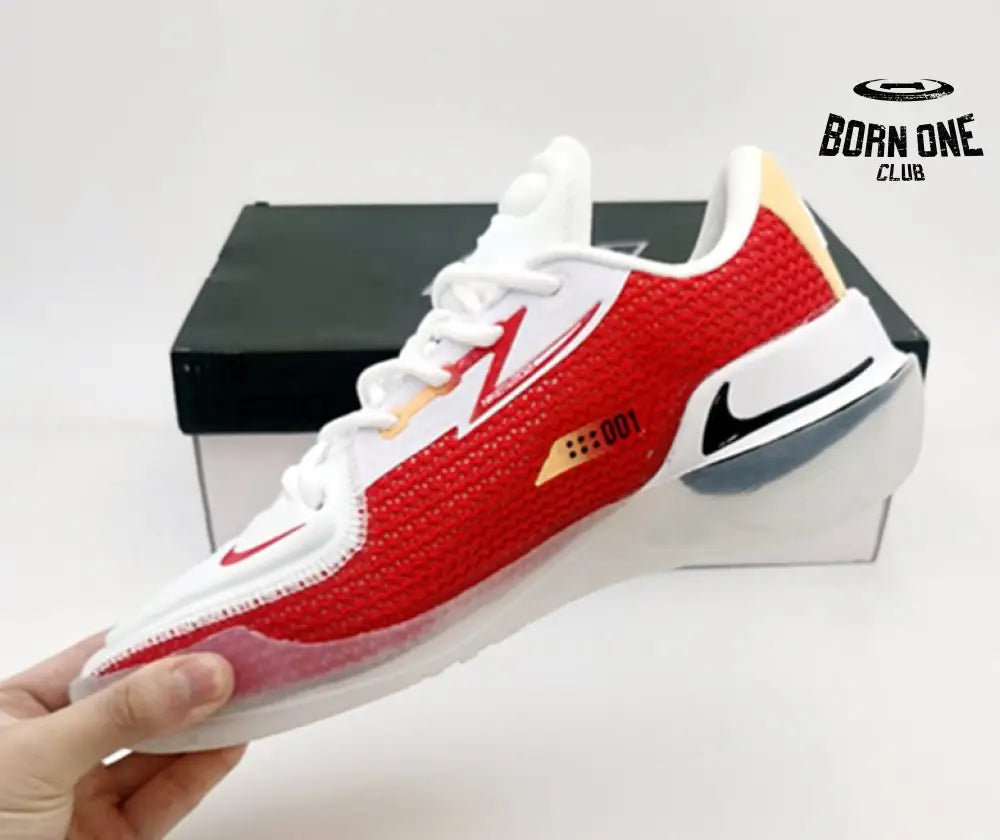 NIKE AIR ZOOM G.T. CUT x UNIVERSITY RED WHITE YELLOW